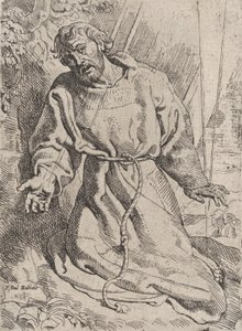 Saint François recevant les stigmates - Willem Pietersz. Buytewech