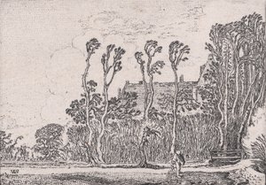 Le Semeur, de Verscheyden Landtschapjes Divers petits paysages, Planche 5 - Willem Pietersz. Buytewech