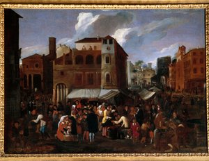 Scène de marché - Willem Reuter