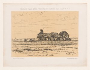 Dolmen à Tynaarlo en Drenthe - Willem Roelofs (I)