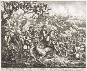 La bataille de Narva le 19 novembre 1700 - Willem Swidde