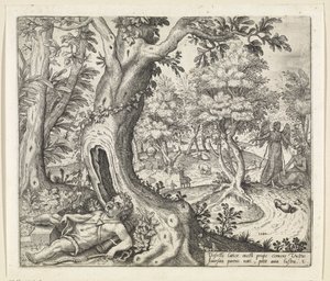 Agar et Ismaël dans le désert - Willem Thibaut