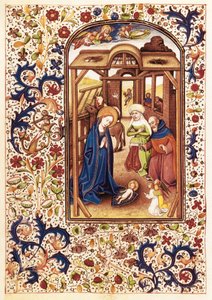 Scène de la Nativité dans « Le Livre d