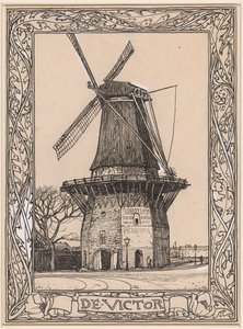 Le Victor, moulin à Amsterdam - Willem Wenckebach