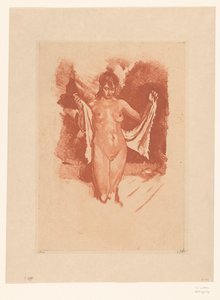 Femme nue debout qui s