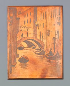 Brücke über den Rio di San Toma, Venedig - Willem Witsen