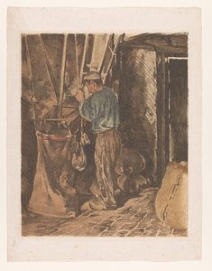 Meunier avec un sac de farine - Willem Arnoldus Witsen