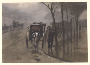 Voitures en attente, Londres - Willem Arnoldus Witsen