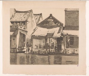 Maisons le long d