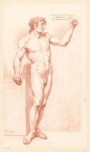 Nu masculin debout, vu de face (2e prix 1784)