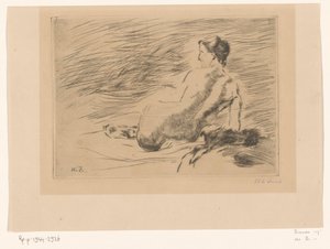 Femme nue allongée
