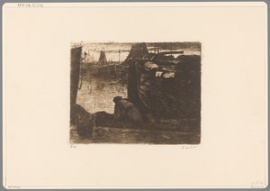 Homme sur le quai d