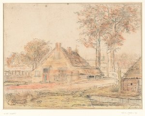 Ferme dans un paysage - Willem de Zwart