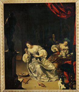 Le The - Teatime ... - Willem van (after) Mieris
