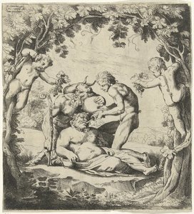 Bacchus buvant