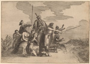 Pharaon périssant dans la mer Rouge - Willem van Lande