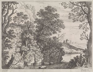 Paysage forestier - Willem van Nieulandt (II)