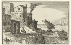 Village côtier - Willem van Nieulandt (II)