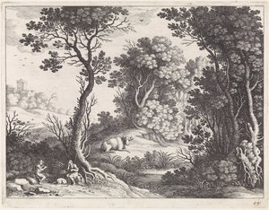 Mercure, Argus et Io - Willem van Nieulandt (II)