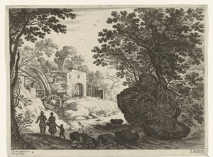 Couple et enfant près d