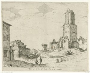 Torre delle Milizie et le Panthéon