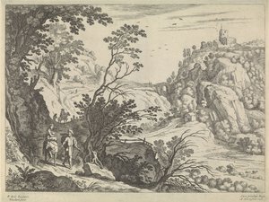 Fuite en Égypte - Willem van Nieulandt (II)