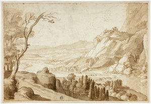 Paysage du Rhin - Willem van Nieuwlandt II
