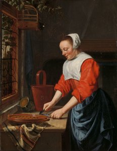 La servante - Willem van Odekercken (attributed to)