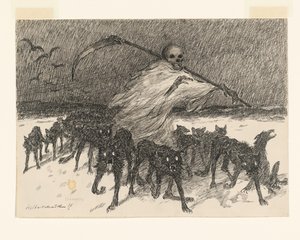 Faim - Willem van Schaik (signed by artist)