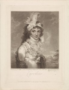 Portrait de Caroline Amalia Elisabeth de Brunswick-Wolfenbüttel - Willem van Senus