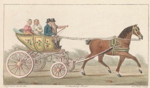 Petit chariot de jeu de la Zaan, 1824 - Willem van Senus