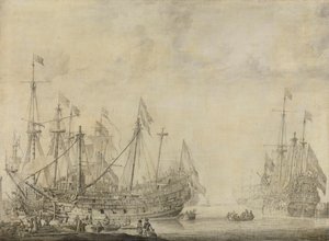 Navires après la bataille