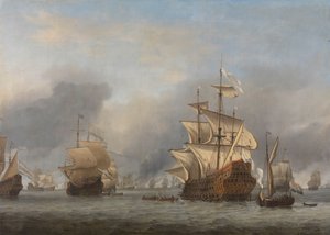 La capture du Royal Prince - Willem van de Velde (II)