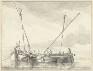 Deux petits bateaux - Willem van de Velde (II)
