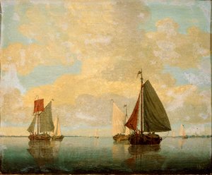 Bateaux à voile, XVIIe siècle - Willem van de Velde the Younger