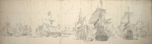 Conseil de guerre dans la flotte hollandaise au large de Terschelling, 7-17 octobre 1658