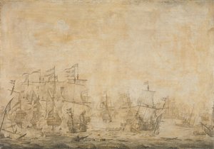 Bataille entre les flottes néerlandaise et suédoise