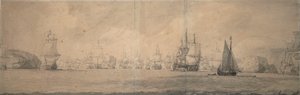 Les Indiamen néerlandais naviguant vers Bok op Raa (Bjaelkero), 25 août-4 septembre 1665