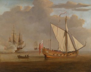 Le yacht anglais 