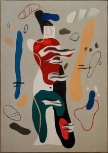 image de flamme - Willi Baumeister