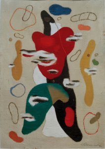 figurine flamboyante - Willi Baumeister