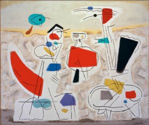 Paysage serein II - Willi Baumeister