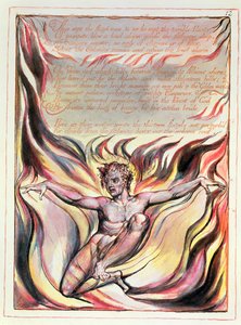 Tableau Toile 'The Ancient Of Days' William Blake - 60x90cm, Impression UV, Décoration Murale Vintage - Sans Cadre - 4