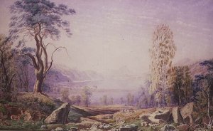 Loch Garry, Invernesshire, automne 1856 - Joseph Mallord William Turner