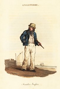 Marin britannique dans la marine de Lord Nelson - William (after) Alexander