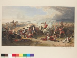 Le champ de Prestonpans, gravé par Mouilleron - William (after) Allan