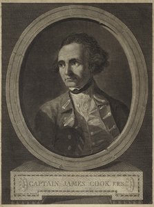 Portrait du capitaine James Cook (gravure)