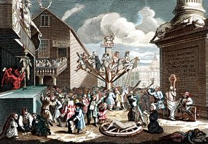 Gravure emblématique du South Sea Scheme - William (after) Hogarth