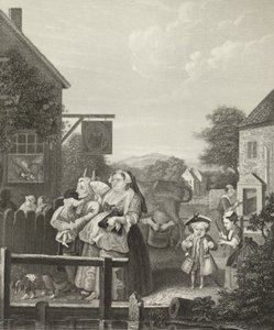 Soirée - Londres - William (after) Hogarth