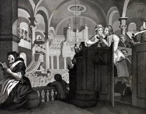 Le dimanche libre de Goodchild - William (after) Hogarth